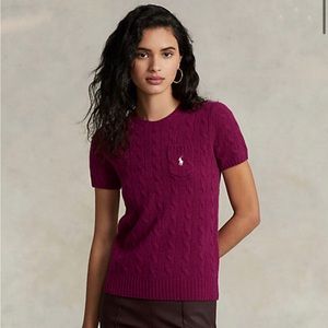 Polo Ralph Lauren Cable Wool-Cashmere Sweater